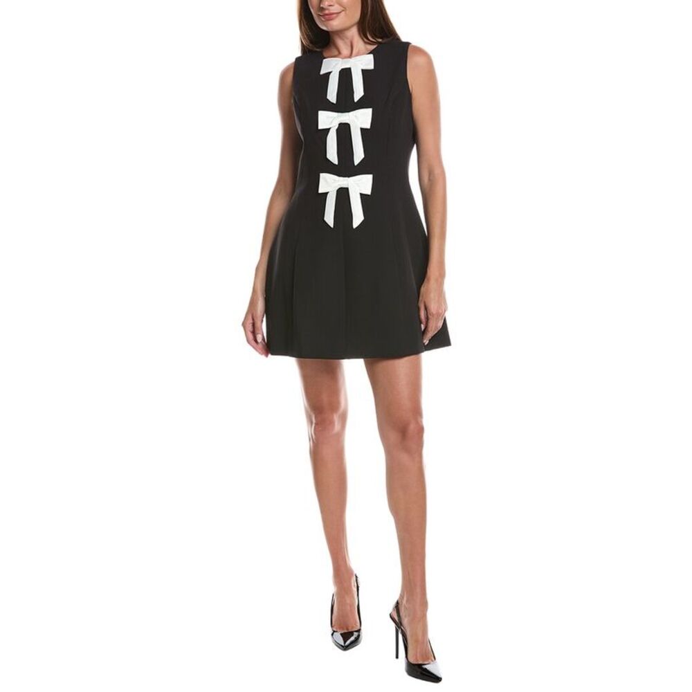 Layered With Love Womens  Solid Sleeveless Mini Dress, Black